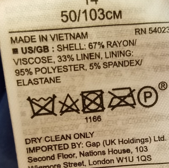 Express Royal Blue Dress Flutter Sleeves Tie Belt - Picture 6 of 6